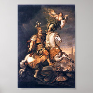 Affiche Le roi Jean III Sobieski, bataille de Vienne