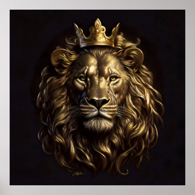 Affiche Le Roi ! Le Lion d'Oz pas si puéril (Devant)