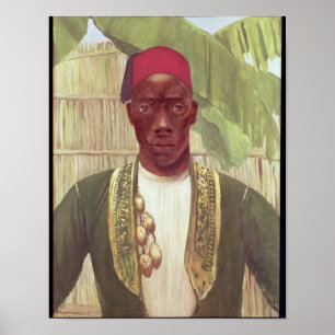 Affiche Le Roi Mutesa de Buganda, d'une photo