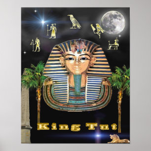 Affiche Le roi Tut et l'Egypte