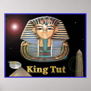 Affiche Le roi Tut et l'Egypte