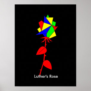 Affiche Le Rose de Luther