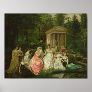 Affiche Le Rose de Malmaison, vers 1867