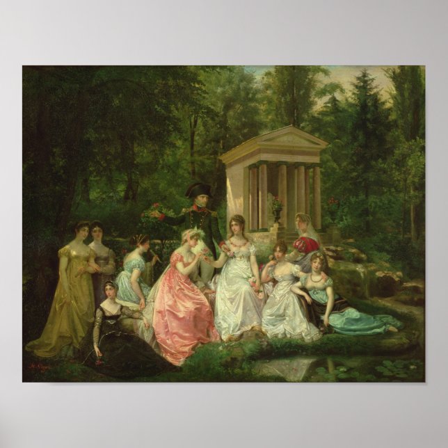 Affiche Le Rose de Malmaison, vers 1867 (Devant)