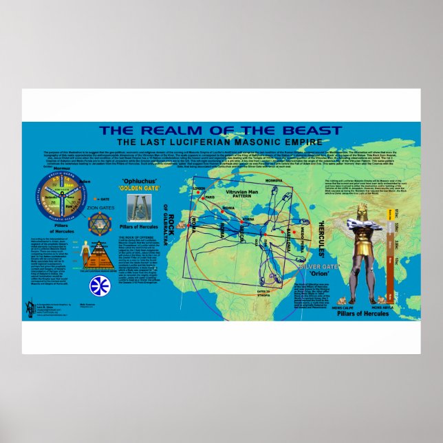 Affiche Le royaume de l'AntiChrist (Devant)