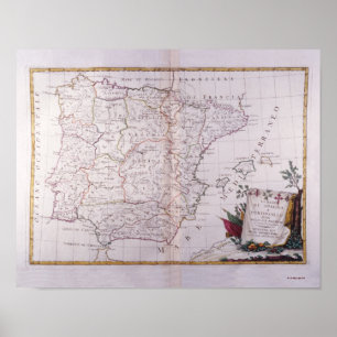 Affiche Le royaume de l'Espagne