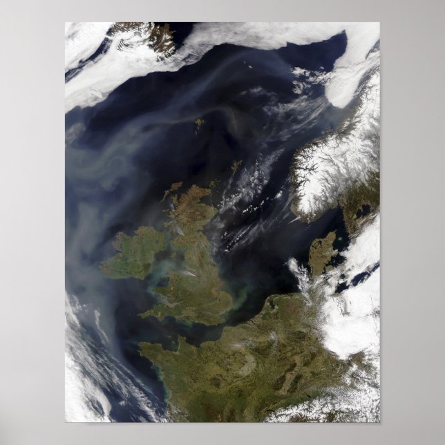 Affiche Le Royaume-Uni et la République d'Irlande (Devant)