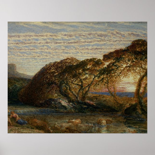 Affiche Le ruisseau Ombragé (Devant)