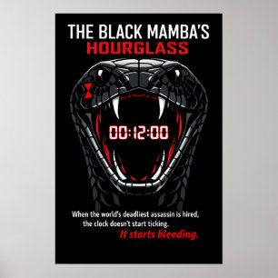 Affiche Le Sablier du Mamba Noir