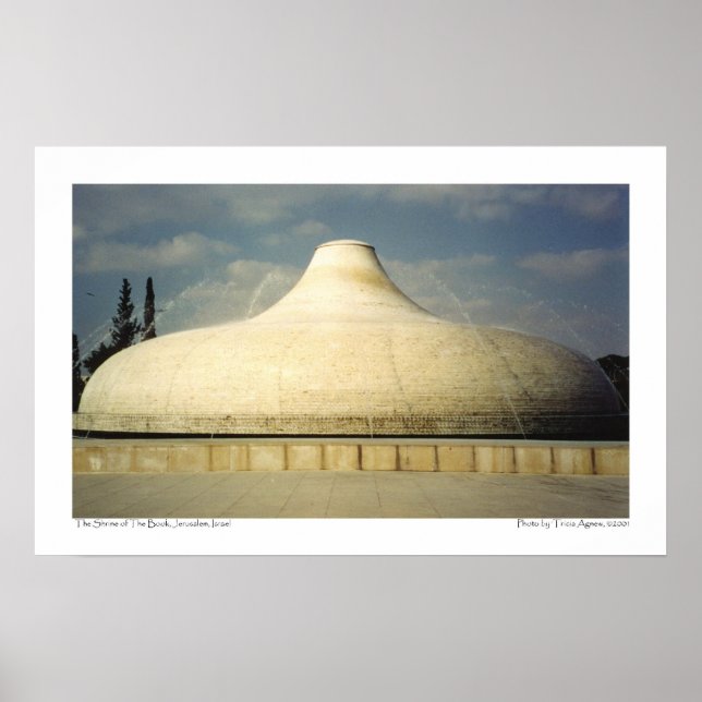 Affiche Le Sanctuaire du Livre (Devant)