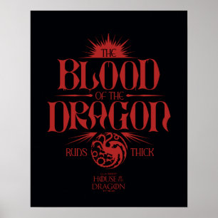 Affiche Le sang du dragon tourne épais