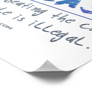 Affiche Le sarcasme de SlipperyJoe bat le slogan drôle ill