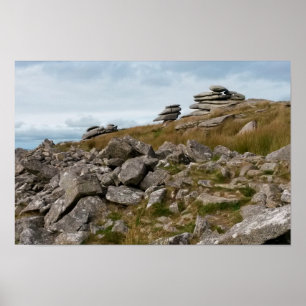 Affiche Le sauvage amarre Bodmin amarre les Cornouailles