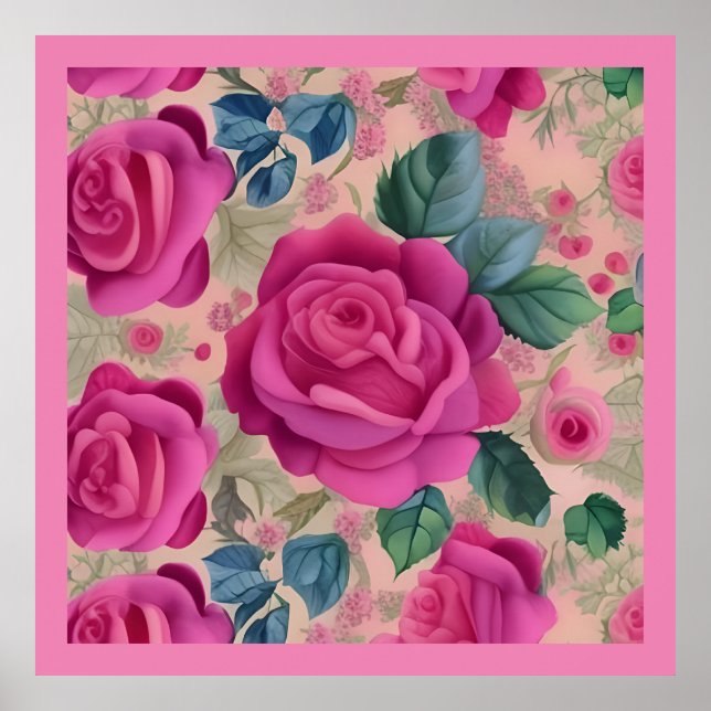 Affiche Le Sauveur Des Roses - Doux Et Sereine (Devant)