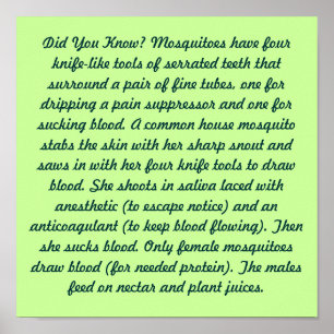 Affiche Le saviez-vous?