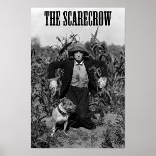 Affiche Le Scarecrow 1920 Film Classique