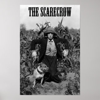 Affiche Le Scarecrow 1920 Film Classique