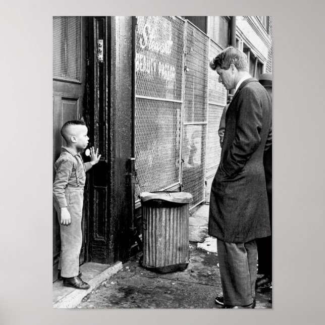 Affiche Le Sénateur Robert Kennedy Parle De L'Éducation (Devant)