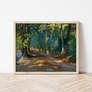 Affiche Le sentier du fleuve Sir John Lavery