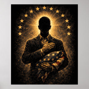 Affiche « LE SERMENT » – Patriotisme silencieux