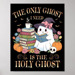 Affiche Le seul fantôme dont j'ai besoin est les livres du