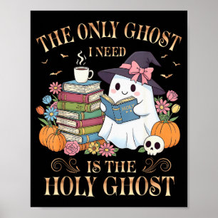 Affiche Le seul fantôme dont j'ai besoin est les livres du