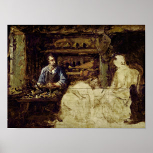 Affiche Le Shoemaker de Reville, une ville près de Cherbou