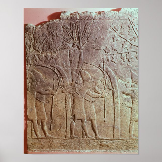 Affiche Le siège d'Alammu par l'armée de Sennacherib (Devant)