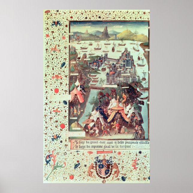 Affiche Le siège de Constantinople (Devant)