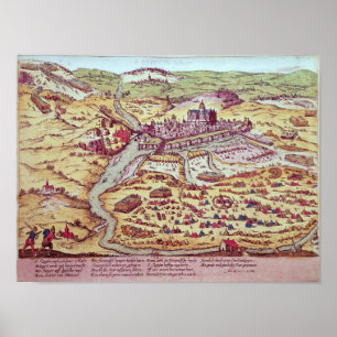 Affiche Le siège de St Quentin, le 27 juillet 1557