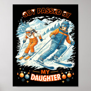 Affiche Le ski a été piétiné par ma fille Drôle de famille