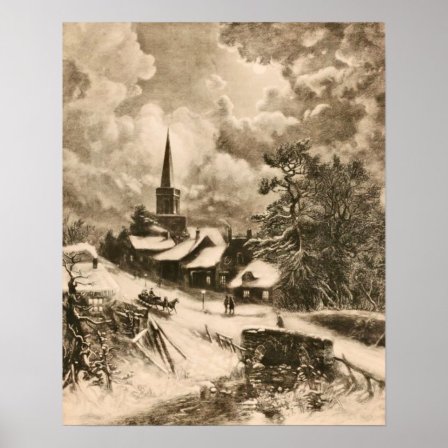 Affiche Le Sleigh Ride (Devant)