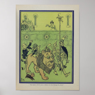 Affiche Le Soldat Avec la Moustache Verte les a menés