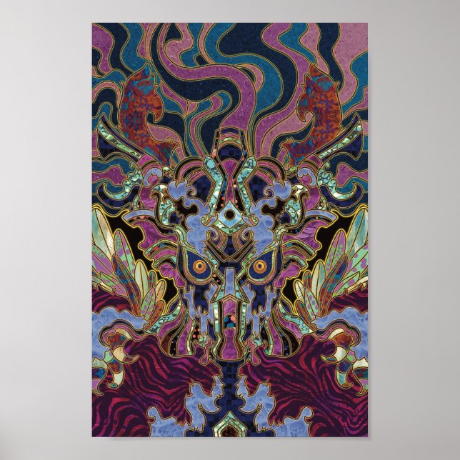 Affiche Le soldat démoniaque (Devant)