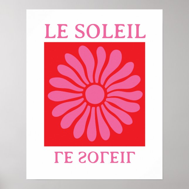 Affiche Le soleil (Devant)