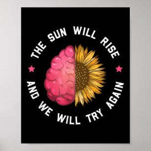 Affiche Le Soleil Augmentera Et Nous Essaierons _ Santé Me