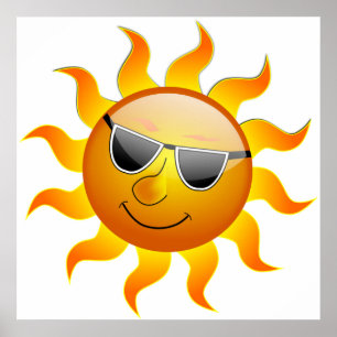 AFFICHE LE SOLEIL DU COOL