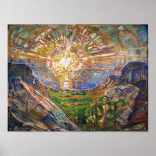 Affiche Le Soleil Edvard Munch