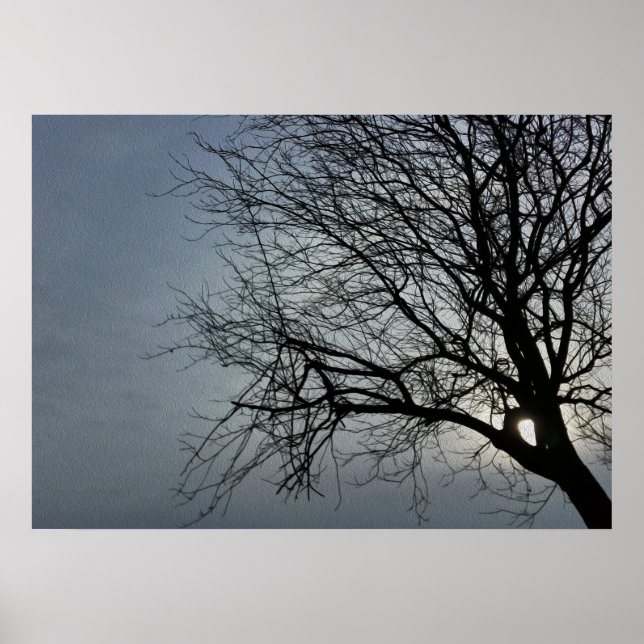 Affiche le soleil se cache (Devant)