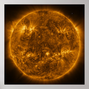 Affiche Le Soleil vu par Solar Orbiter