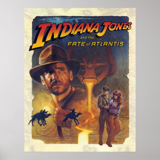 Affiche Le Sort De L'Atlantide (Devant)