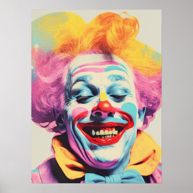 Affiche Le sourire clown (Devant)