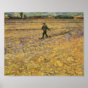 Affiche Le Sower, Vincent van Gogh