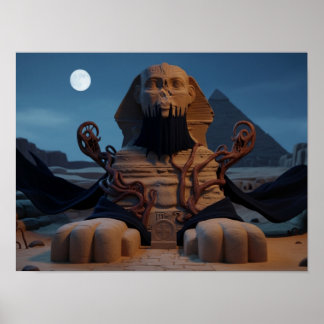 Affiche Le sphinx énigmatique