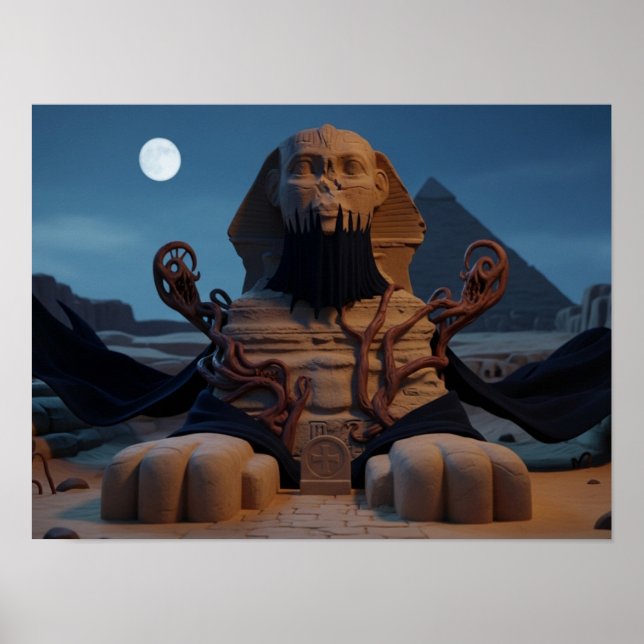 Affiche Le sphinx énigmatique (Devant)