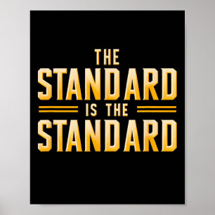 Affiche Le Standard Est Le Football T Standard De Pittsbur