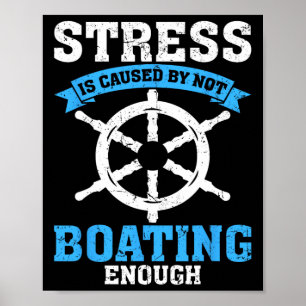 Affiche Le stress est causé