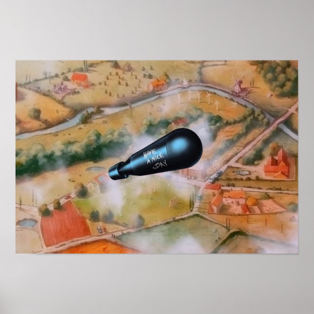 AFFICHE LE STRIP COMIQUE PRÉSENTE (Devant)