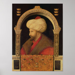 Affiche Le Sultan Mehmet II 1480