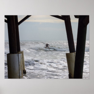 Affiche Le surf de cacao